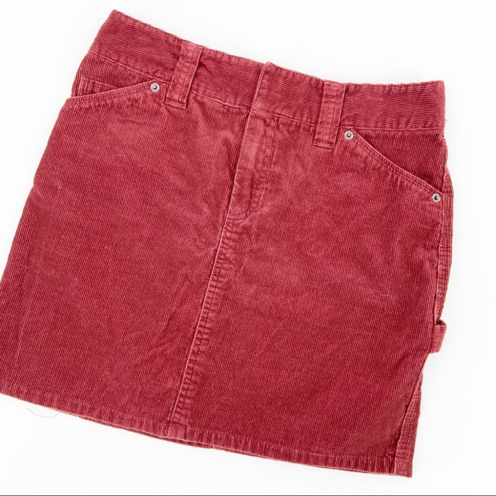 Gap Corduroy Carpenter Style Mini Skirt